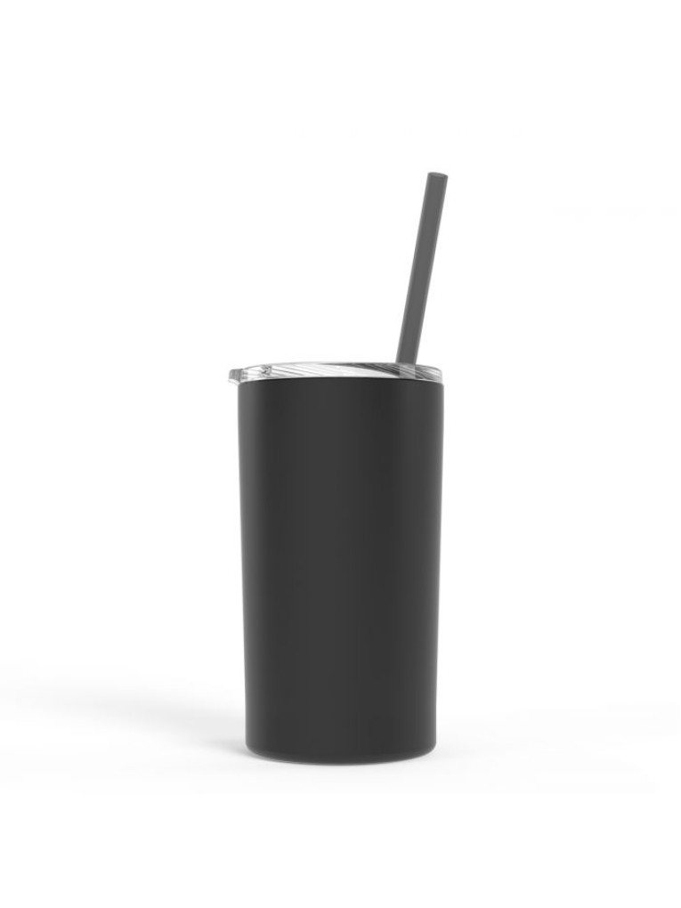 Mini thin vacuum insulated travel tumbler cup