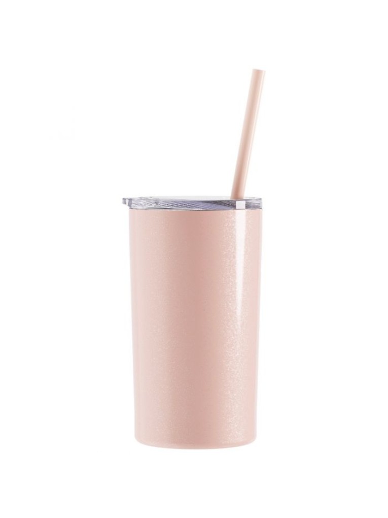 Mini thin vacuum insulated travel tumbler cup